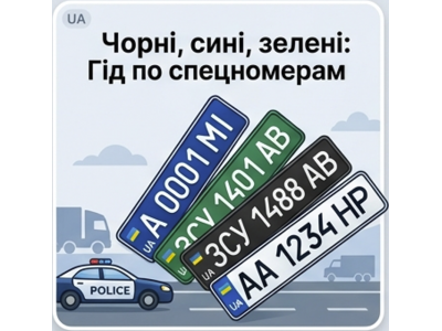 Гід по кольорових номерах (Спецномери) 