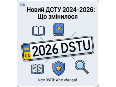 Еволюція стандартів ДСТУ: Нові правила та формати 2024-2026