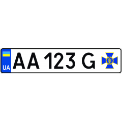 Номери Національної поліції України